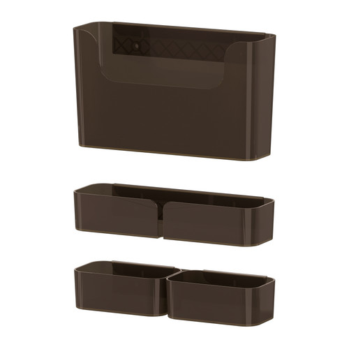 PLUGGIS Récipient avec rail 7 pièces IKEA
