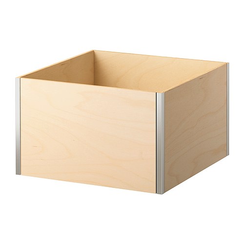 PRÄNT Boîte IKEA Avec protections en feutre pour éviter les rayures.  Peut être accroché ou posé sur une surface plane. 