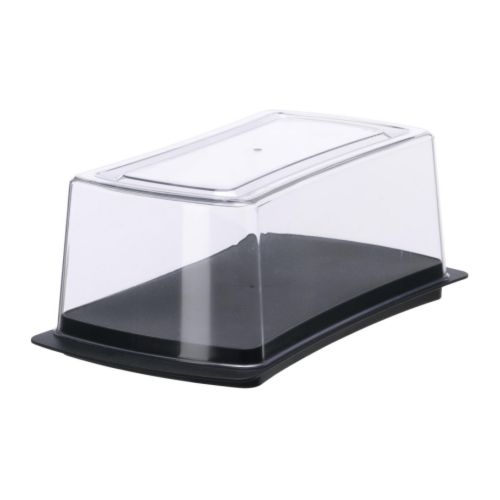 RARITET Cloche à fromage IKEA Plateau réversible : adapté à différentes sortes de fromage. 
