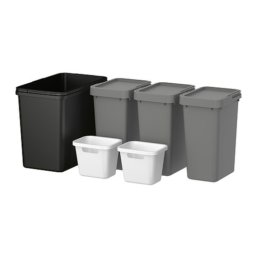 RATIONELL Poubelle de tri pr élément IKEA