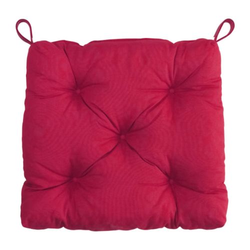 RITVA Coussin de chaise IKEA La fixation par bande auto-agrippante maintient le carreau de chaise en place.   Facile à poser et à enlever. 
