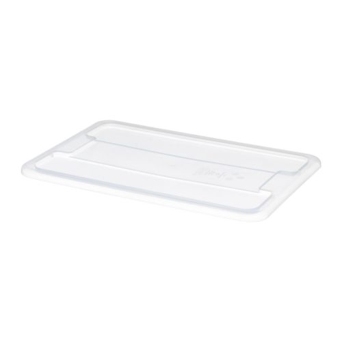 SAMLA Couvercle pour boîte 11/22 L IKEA Grâce à son couvercle, la boîte est empilable et le contenu protégé. 