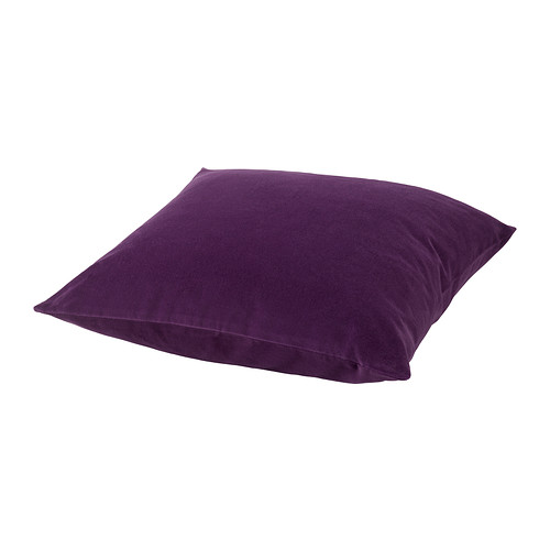 SANELA Housse de coussin IKEA Le velours de coton donne de la profondeur à la couleur et de la douceur au toucher. 