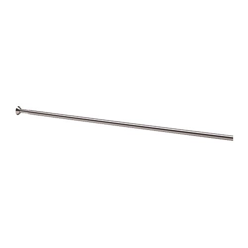 SÄVERN Tringle à rideau de douche IKEA Se fixe par pression entre deux murs.   Pas de perçage nécessaire. 