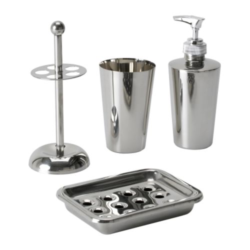 SEMVIK Accessoires bain, 4 pièces IKEA