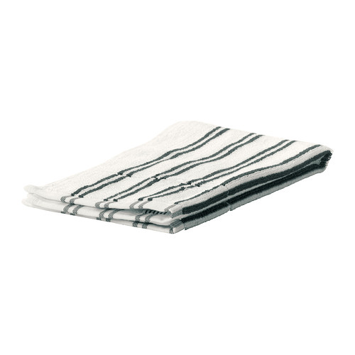 SKAGERN Essuie-main IKEA Serviette éponge souple d'épaisseur moyenne.   Haute capacité d'absorption (poids 500g/m2).   . 