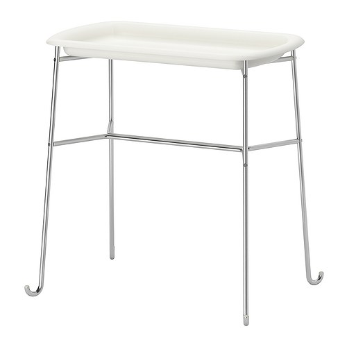 SOCKER Piédestal IKEA Un piédestal avec des plantes permet de rehausser votre intérieur.  Plateau amovible, facilite le nettoyage. 