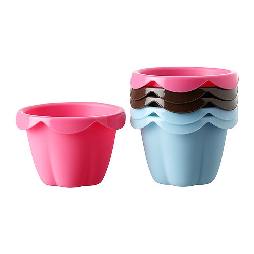 SOCKERKAKA Moule à gâteau IKEA Le silicone permet un démoulage beaucoup plus facile du gâteau. 