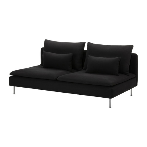 SÖDERHAMN Revêtement module 3 pl canapé IKEA Housse en sergé de coton/polyester épais et résistant. 