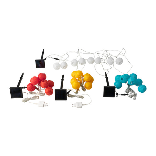 SOLVINDEN Guirlande énergie solaire, 8 IKEA Aucune consommation d'énergie : le panneau solaire transforme l'énergie solaire en électricité. 