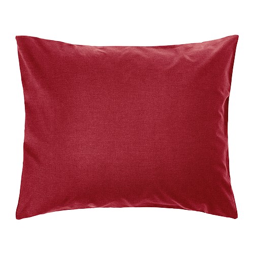SÖMNIG Taie d'oreiller IKEA Mélange lyocell/coton.   Linge de lit doux qui absorbe et évacue l'humidité pour un sommeil au sec. 