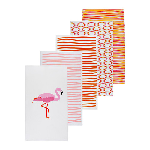 SPRINGKORN Serviette de plage IKEA Une serviette en tissu éponge, douce et absorbante (grammage : 280g/m2). 