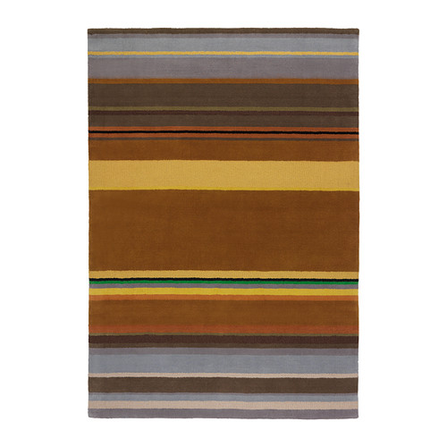 STOCKHOLM Tapis, poils ras IKEA Ce tapis est composé de pure laine vierge, ce qui le rend naturellement peu salissant et très durable. 