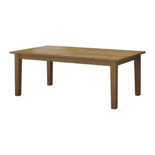 STORNÄS Table extensible IKEA Table à manger extensible avec 2 rabats supplémentaires. 