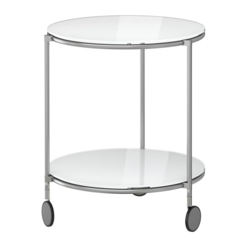 STRIND Table d'appoint IKEA Tablette séparée pour ranger magazines et autres ; libère de la place sur le plateau de table. 