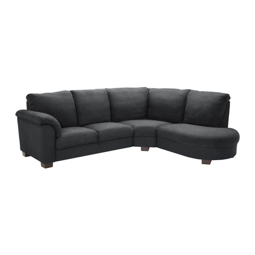 TIDAFORS Canapé d'angle droit IKEA Dossier haut offrant un bon soutien de la nuque et de la tête. 