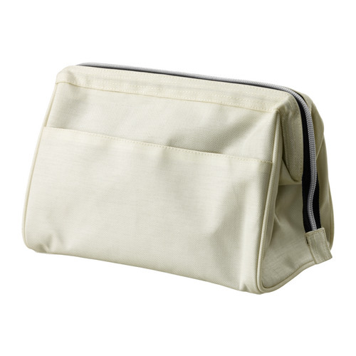 UPPTÄCKA Trousse de toilette IKEA Facile de trouver ce que vous cherchez dans la trousse de toilette car elle s'ouvre intégralement. 