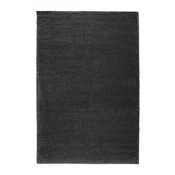 IKEA ÅDUM rug, high pile The dense, thick pile dampens sound and provides a soft surface to walk on.