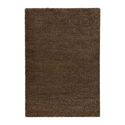 IKEA ÅDUM rug, high pile The dense, thick pile dampens sound and provides a soft surface to walk on.