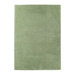 IKEA ÅDUM rug, high pile The dense, thick pile dampens sound and provides a soft surface to walk on.