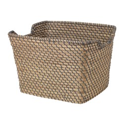 IKEA ÅSUNDEN basket Each basket is woven by hand and is therefore unique.