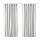 IKEA AINA curtains, 1 pair The curtains can be used on a curtain rod or a curtain track.