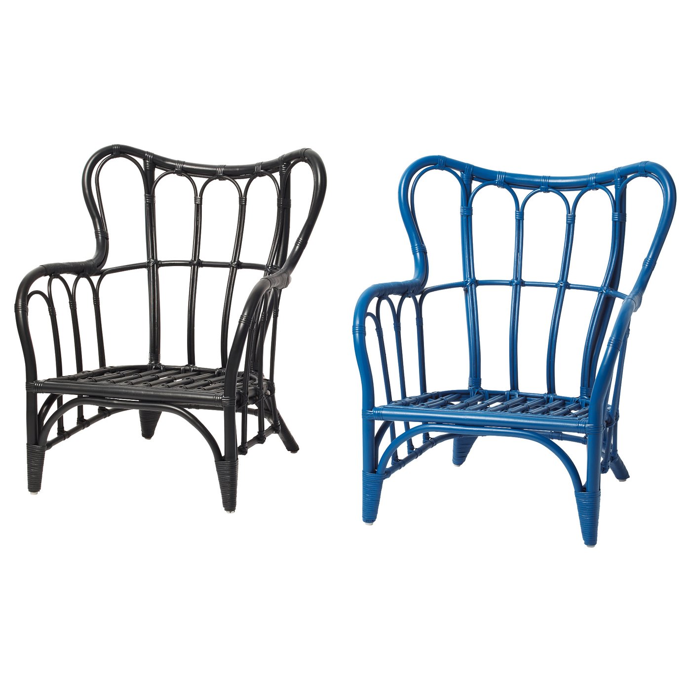 IKEA AVSIKTLIG armchair Chairs which can be stacked and take up less room when not being used.