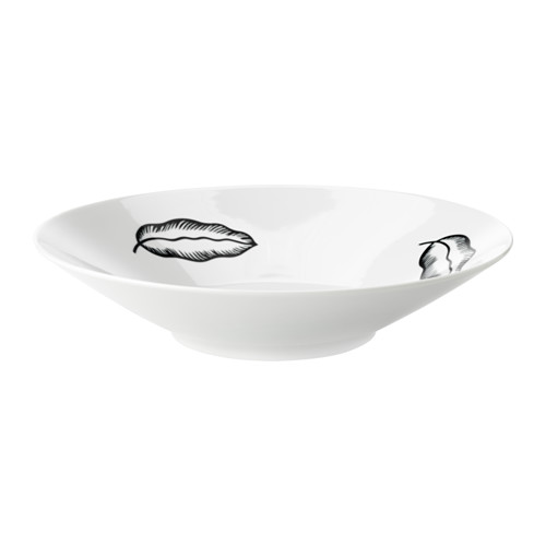 IKEA AVSIKTLIG bowl Made of feldspar porcelain, which makes the bowl impact resistant and durable.