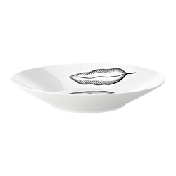 IKEA AVSIKTLIG bowl Made of feldspar porcelain, which makes the bowl impact resistant and durable.