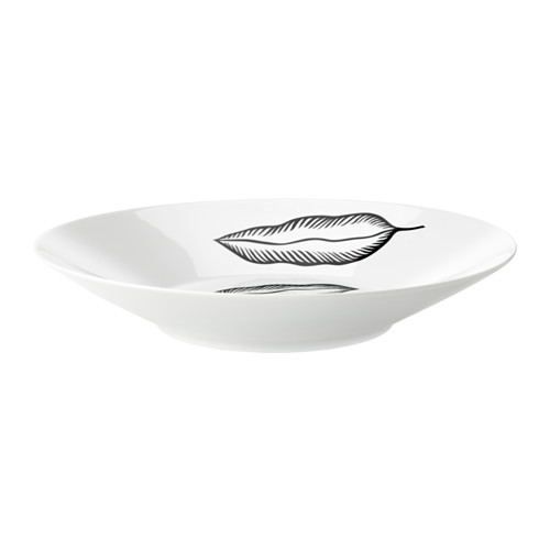 IKEA AVSIKTLIG bowl Made of feldspar porcelain, which makes the bowl impact resistant and durable.