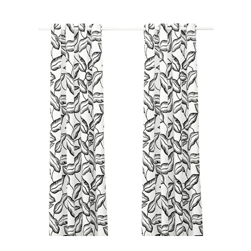 IKEA AVSIKTLIG curtains, 1 pair
