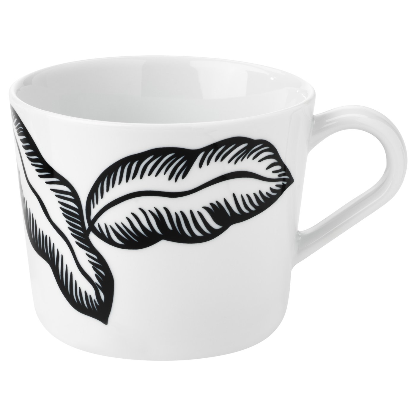 IKEA AVSIKTLIG mug Made of feldspar porcelain, which makes the mug impact resistant and durable.