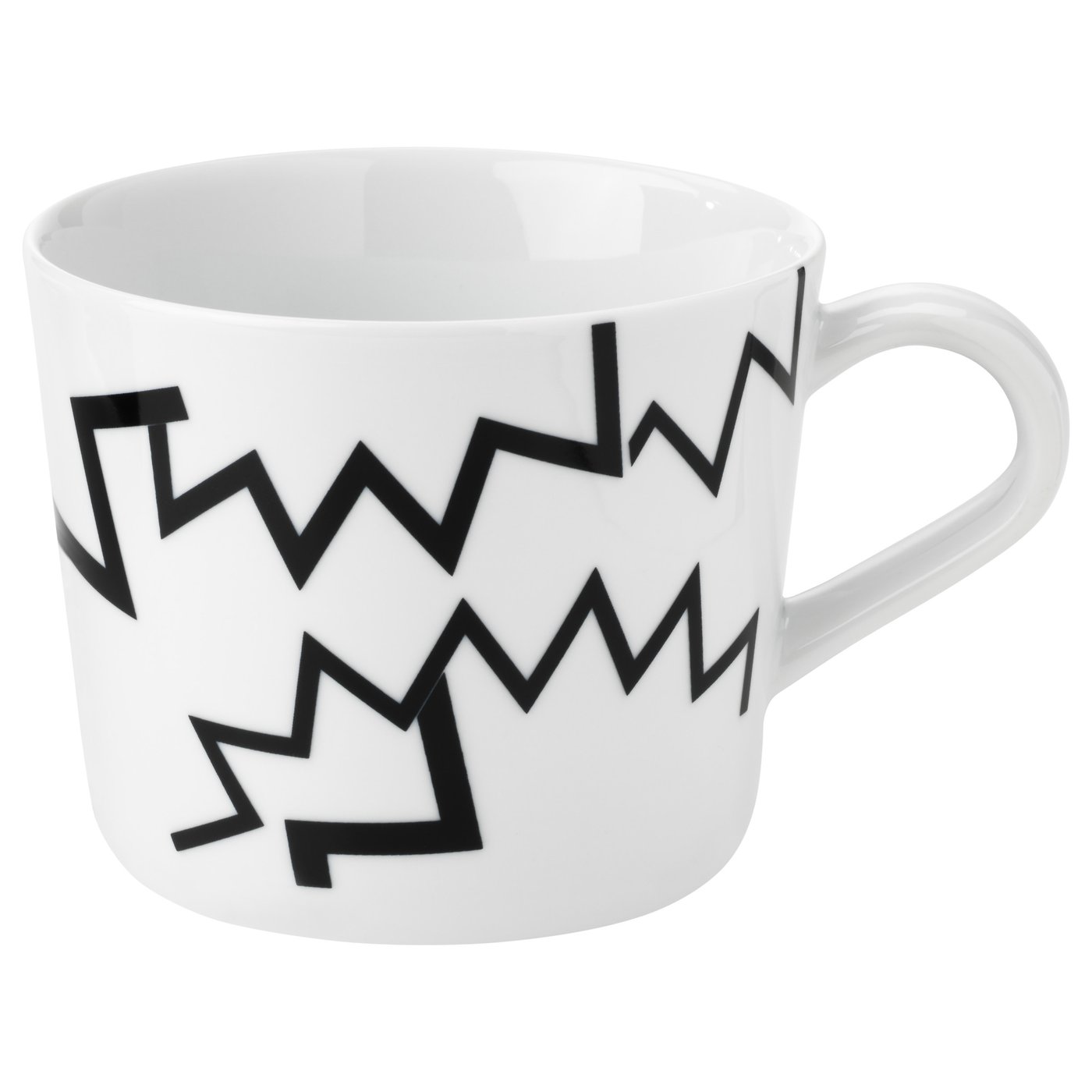 IKEA AVSIKTLIG mug Made of feldspar porcelain, which makes the mug impact resistant and durable.