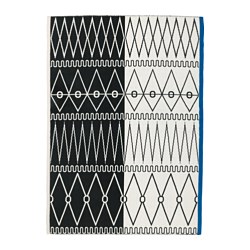 IKEA AVSIKTLIG rug, flatwoven Easy to vacuum thanks to its flat surface.