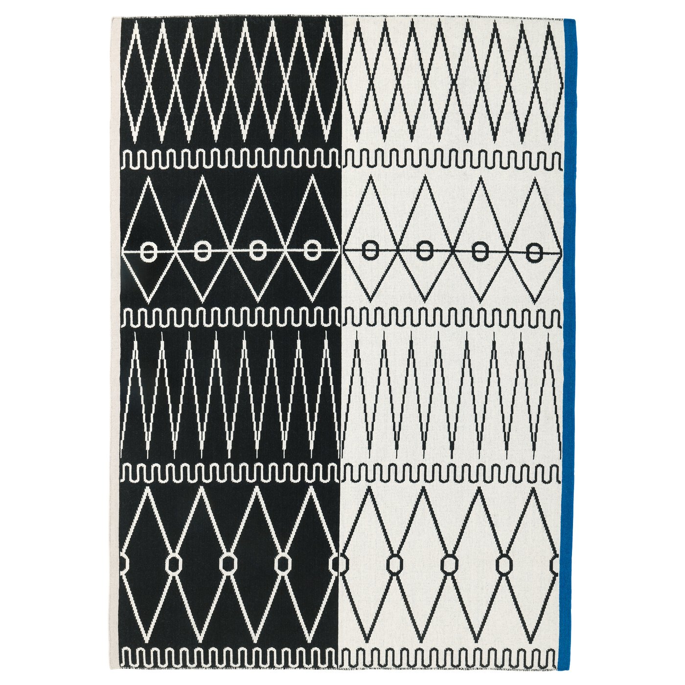 IKEA AVSIKTLIG rug, flatwoven Easy to vacuum thanks to its flat surface.