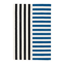 IKEA AVSIKTLIG rug, flatwoven Easy to vacuum thanks to its flat surface.