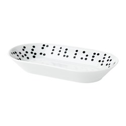 IKEA AVSIKTLIG serving plate