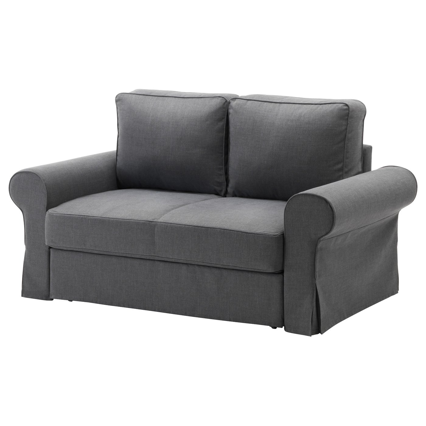 BACKABRO Two Seat Sofa Bed Cover Nordvalla Dark Grey IKEA BACKABRO Two Seat Sofa Bed Cover Nordvalla Dark Grey IKEA
