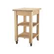 IKEA BEKVÄM kitchen trolley Solid wood can be sanded and surface treated as needed.