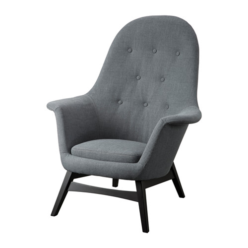 BENARP Armchair Nordvalla dark grey IKEA