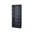 IKEA BILLY bookcase with glass-doors
