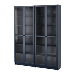 IKEA BILLY/OXBERG bookcase Adjustable shelves; adapt space between shelves according to your needs.