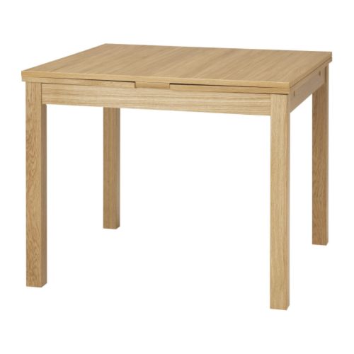 IKEA BJURSTA extendable table 2 pull-out leaves included.