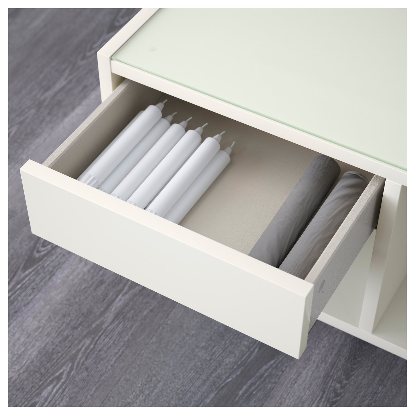 BOKSEL Coffee table White 79x79 cm IKEA