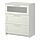 IKEA BRIMNES chest of 3 drawers Smooth running drawers with pull-out stop.