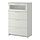 IKEA BRIMNES chest of 4 drawers Smooth running drawers with pull-out stop.