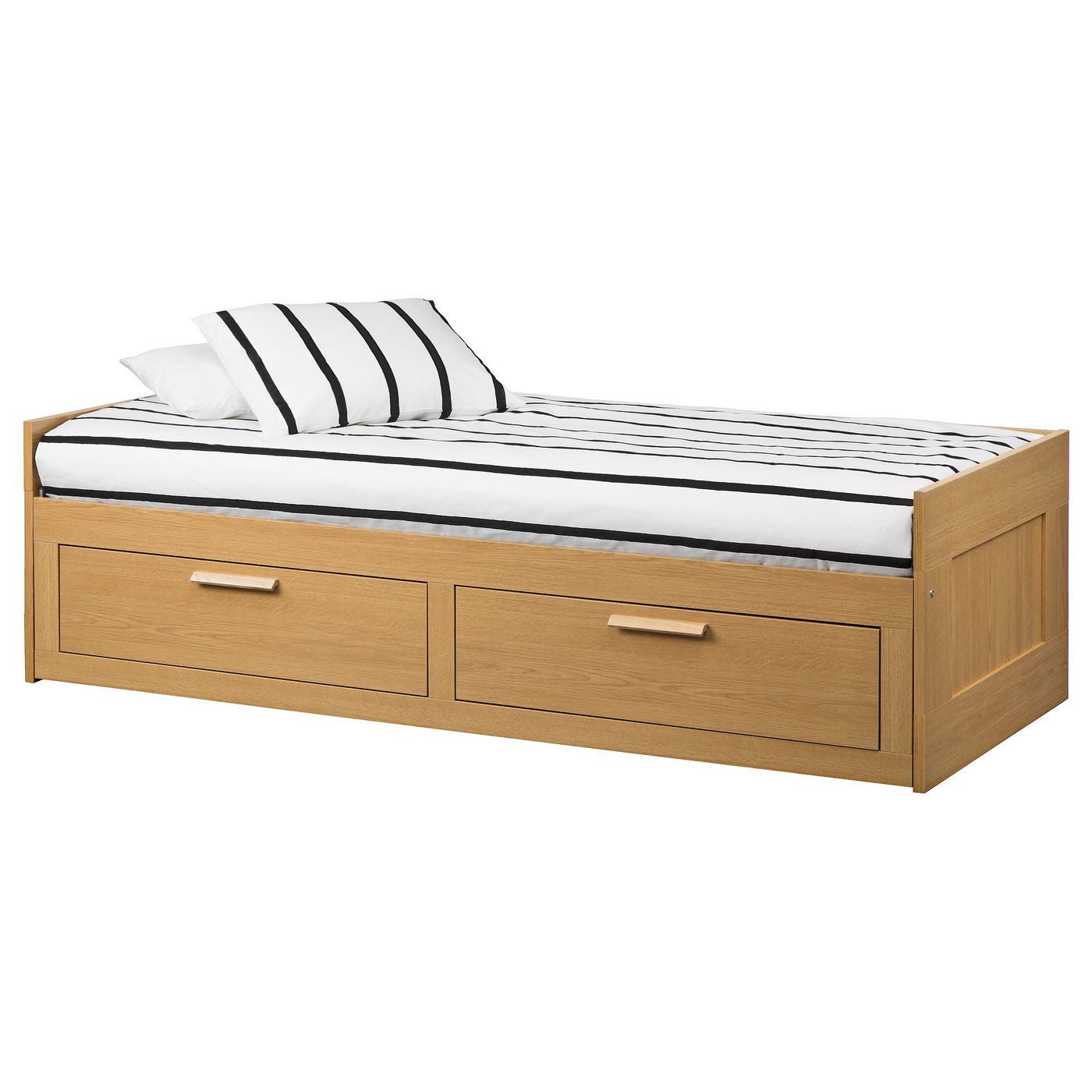 IKEA BRIMNES day-bed w 2 drawers/2 mattresses