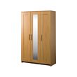 IKEA BRIMNES wardrobe with 3 doors Adjustable hinges ensure that the doors hang straight.