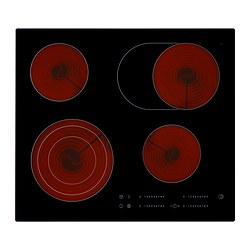 IKEA DAGLIG glass ceramic hob 5 year guarantee. Read about the terms in the guarantee brochure.