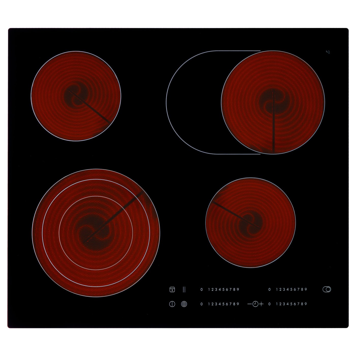 IKEA DAGLIG glass ceramic hob 5 year guarantee. Read about the terms in the guarantee brochure.